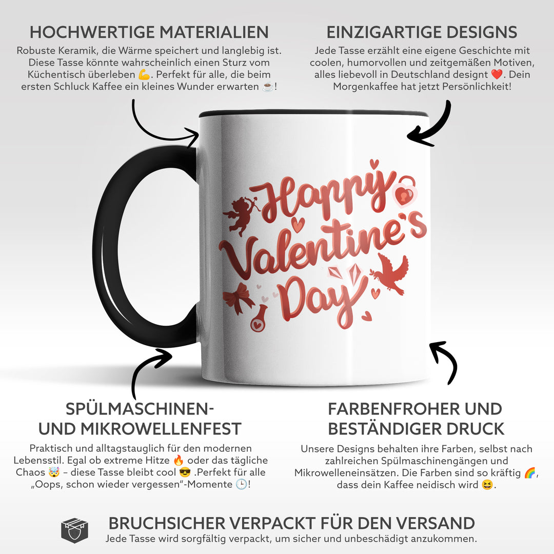 Tasse "Happy Valentinesday" – Romantische Geschenkidee für den Valentinstag