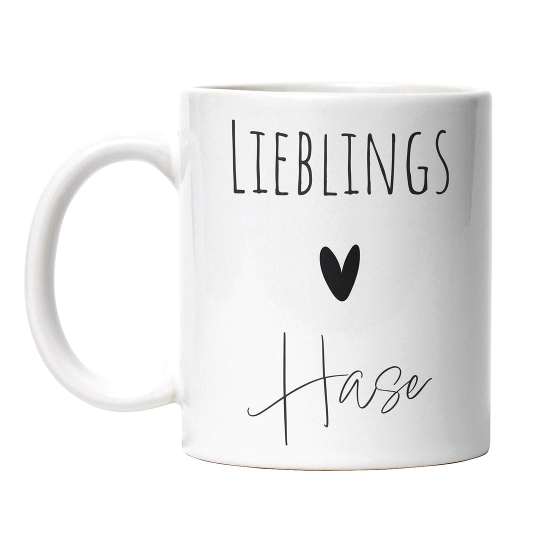 Tasse "Lieblings Hase" – Liebevolles Geschenk für Oster- und Hasenfans