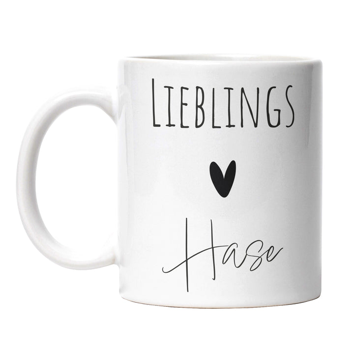 Tasse "Lieblings Hase" – Liebevolles Geschenk für Oster- und Hasenfans