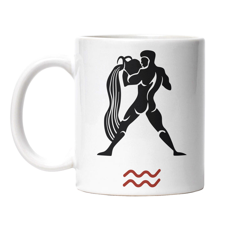Tasse "Wassermann-Sternzeichen" – Kreative Sternzeichen-Tasse für echte Wassermänner