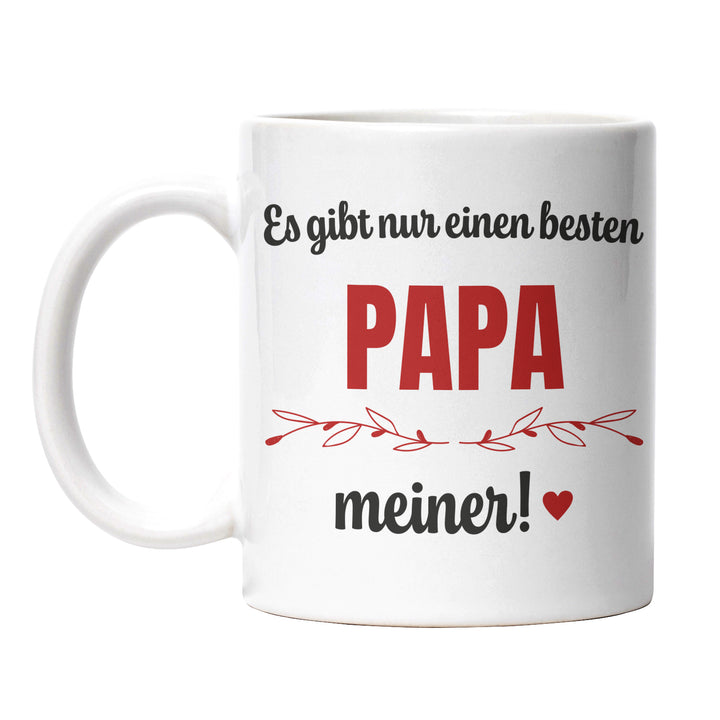 Tasse "Es gibt nur einen besten Papa" – Charmantes Geschenk für Väter