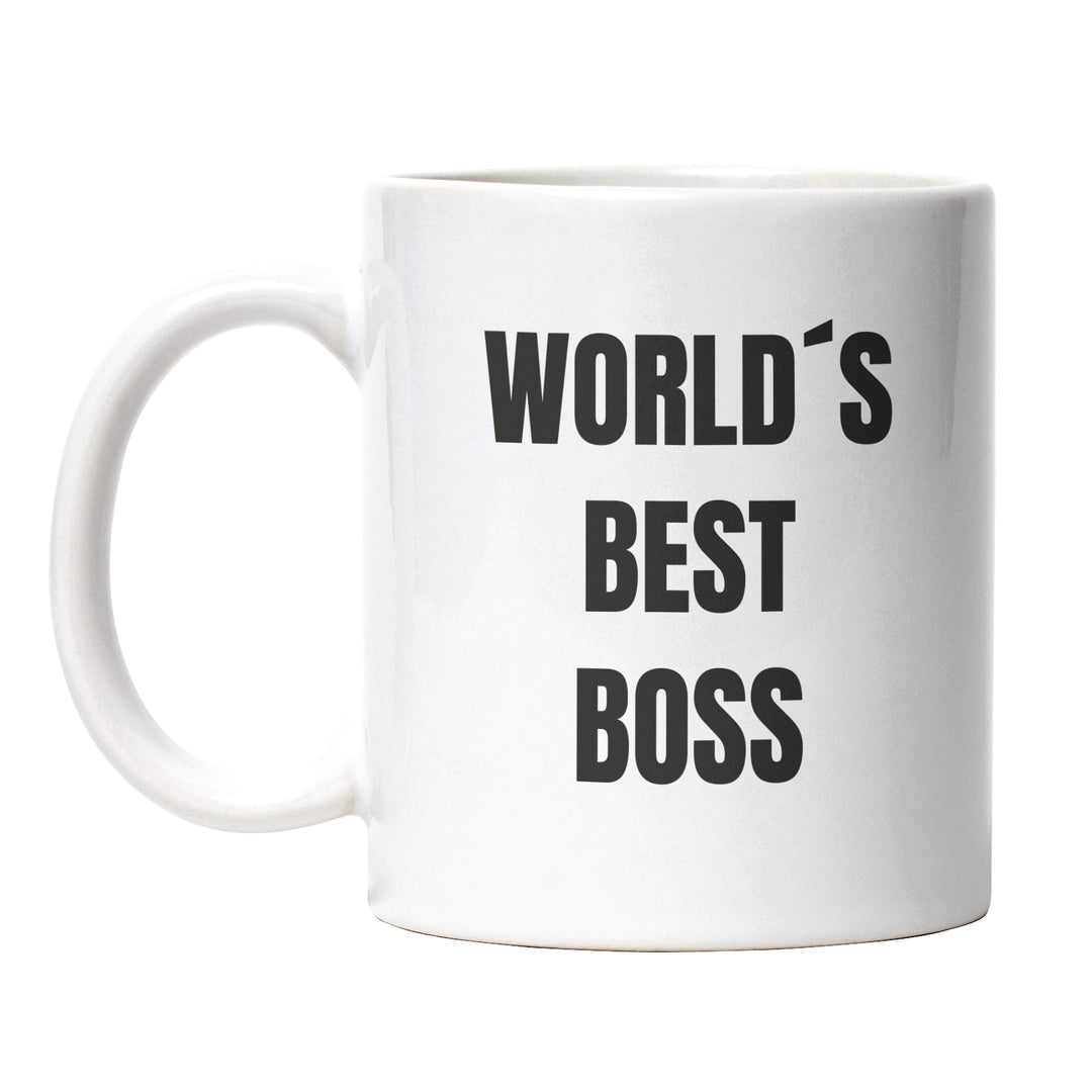 Tasse "World’s Best Boss" – Perfektes Geschenk für Chefs & Vorgesetzte