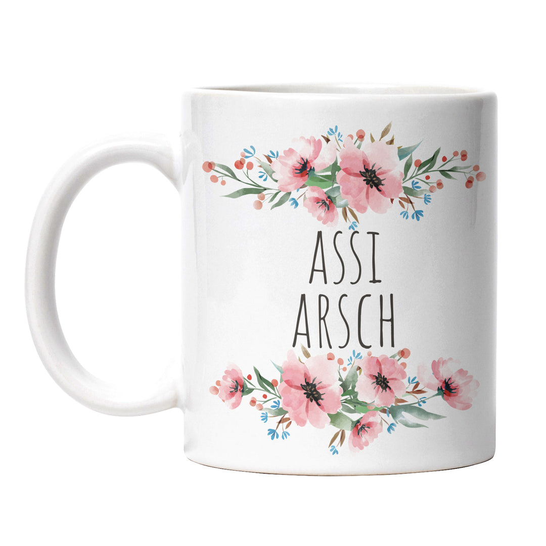 Tasse "Assi Arsch" – Freche Statement-Tasse für Sarkasmus-Liebhaber