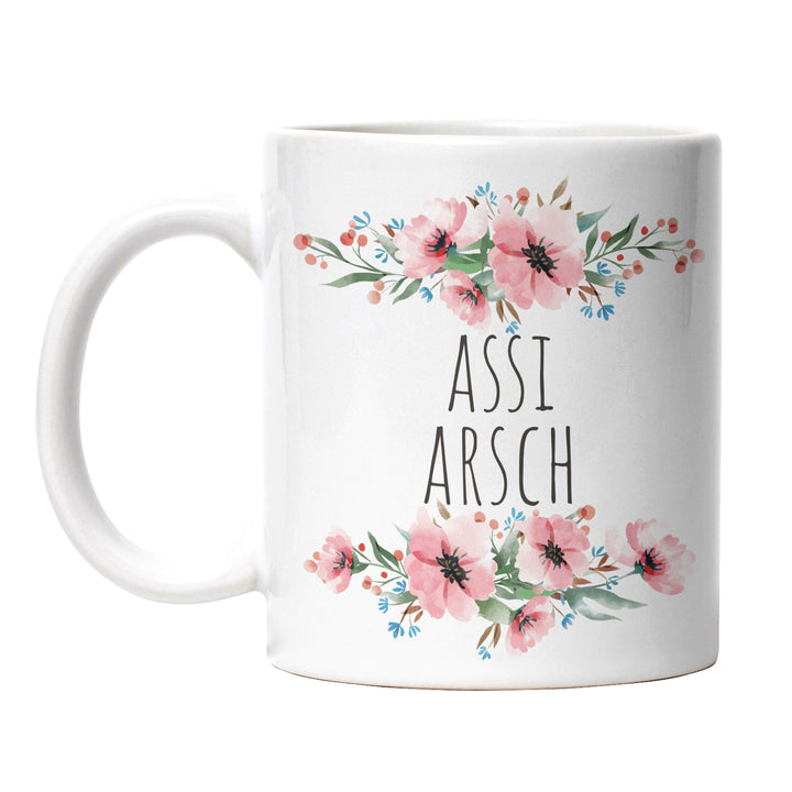 Tasse "Assi Arsch" – Freche Statement-Tasse für Sarkasmus-Liebhaber