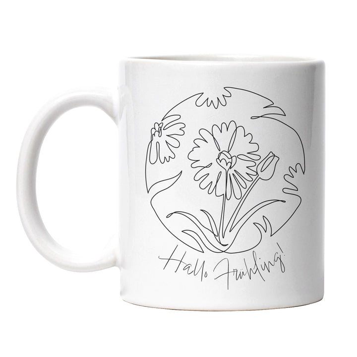 Tasse "Hallo Frühling" – Perfekt für Frühlings- und Naturfreunde