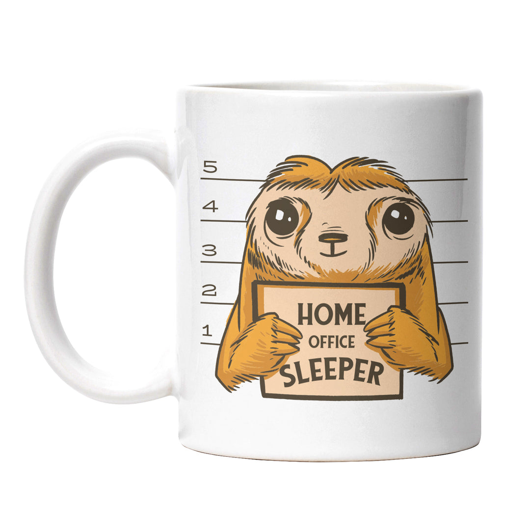 Tasse "Home Office Sleeper" – Lustiges Geschenk für Homeoffice & Remote Work