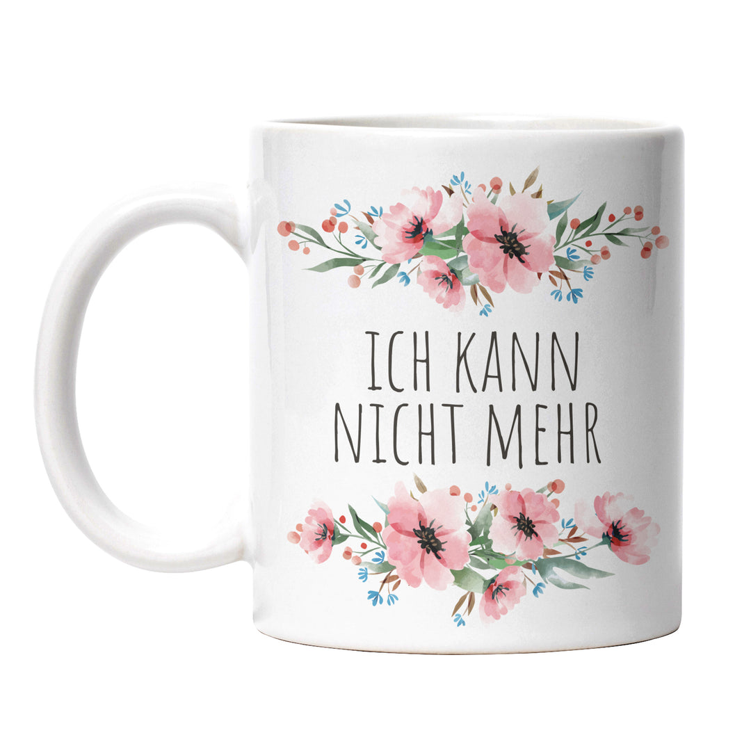 Tasse "Ich kann nicht mehr" – Lustige Statement-Tasse für den Alltag