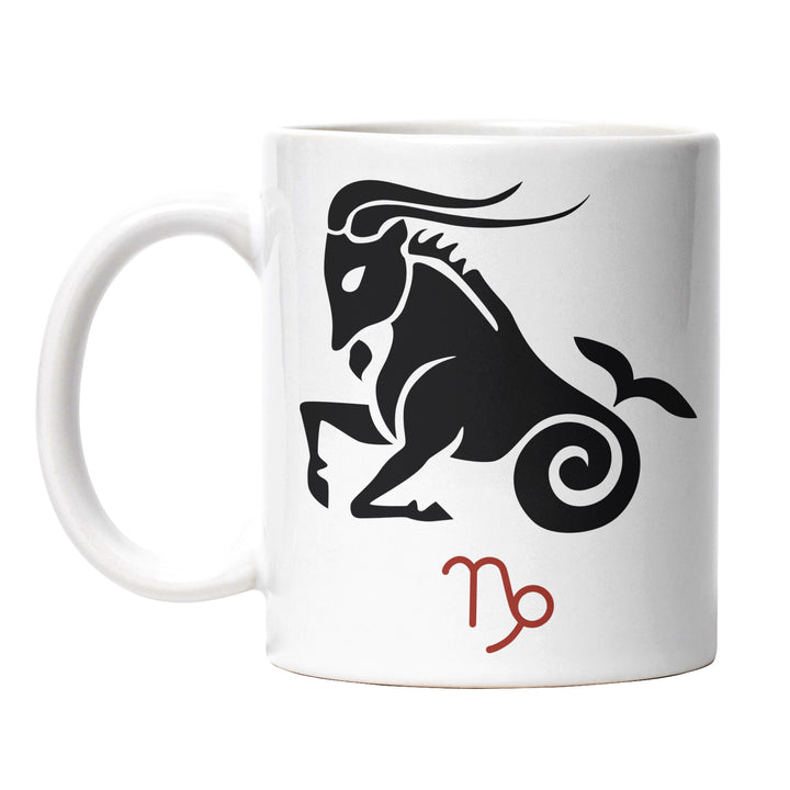 Tasse "Steinbock-Sternzeichen" – Zielstrebige Sternzeichen-Tasse für echte Steinböcke
