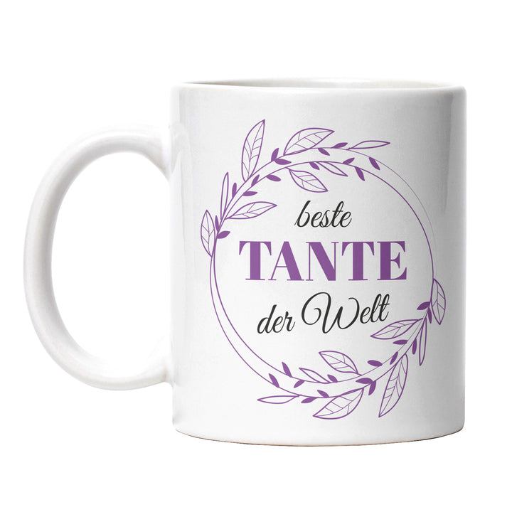 Tasse "Beste Tante der Welt" – Charmantes Geschenk für Tanten