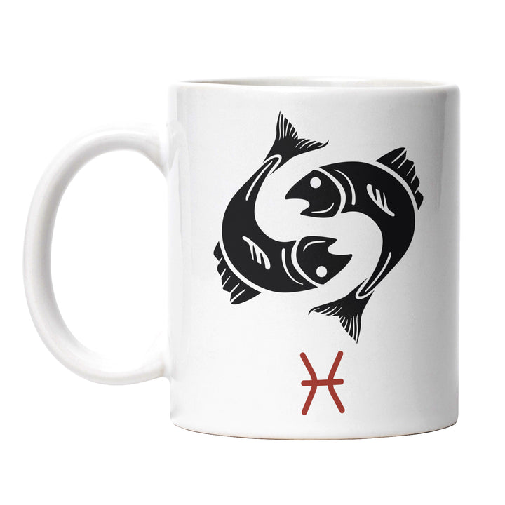 Tasse "Fisch-Sternzeichen" – Mystische Sternzeichen-Tasse für echte Fische