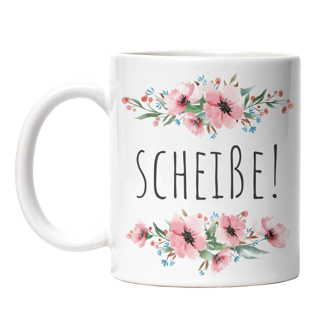 Tasse "Scheiße!" – Lustige Statement-Tasse für stressige Momente