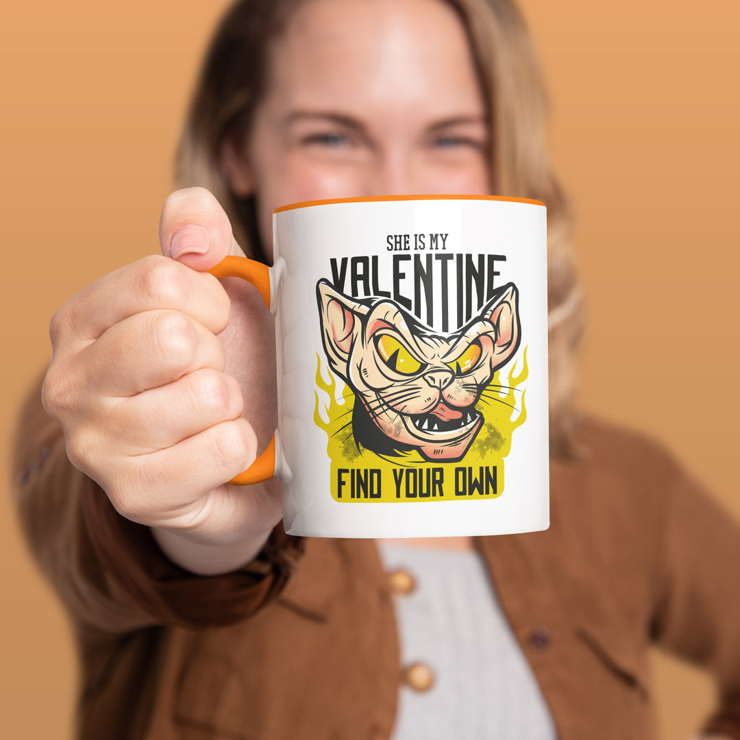 Lustige Tasse "My Valentine" – Witzige Geschenkidee für den Valentinstag