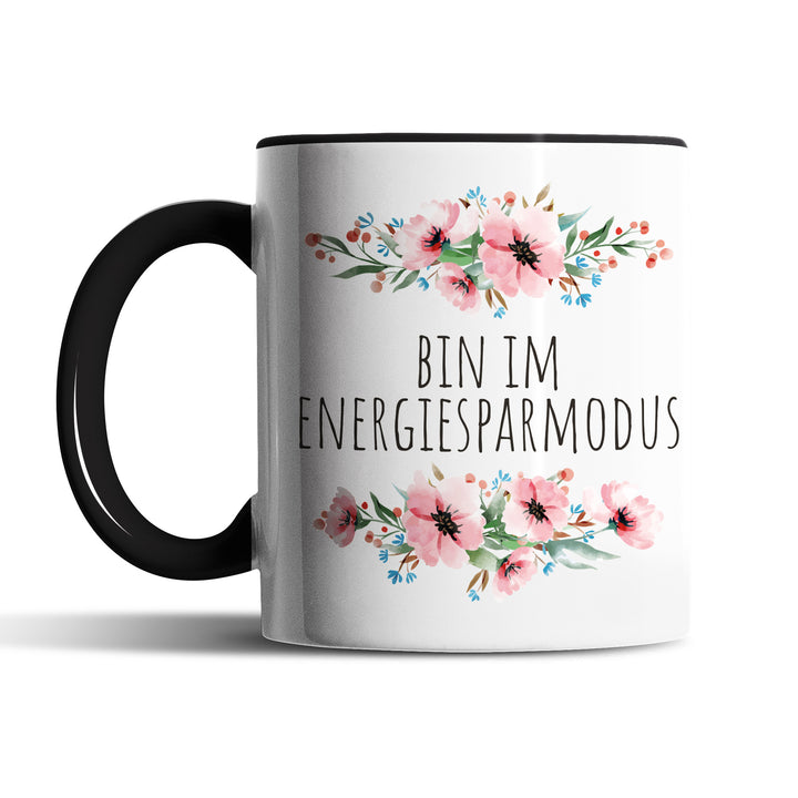 Tasse "Energiesparmodus" – Perfekte Statement-Tasse für Morgenmuffel & Gemütliche