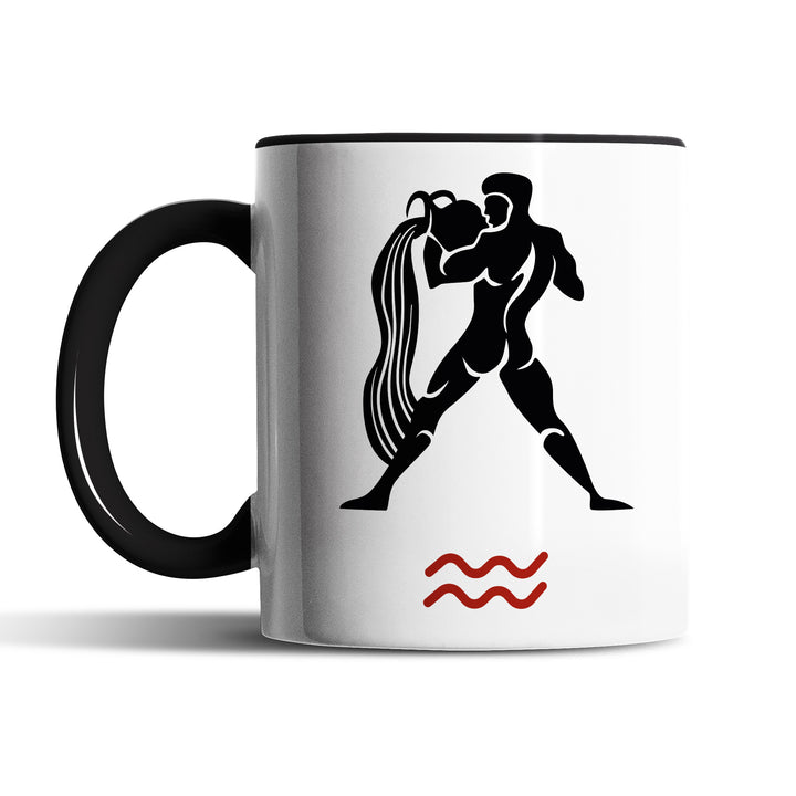 Tasse "Wassermann-Sternzeichen" – Kreative Sternzeichen-Tasse für echte Wassermänner