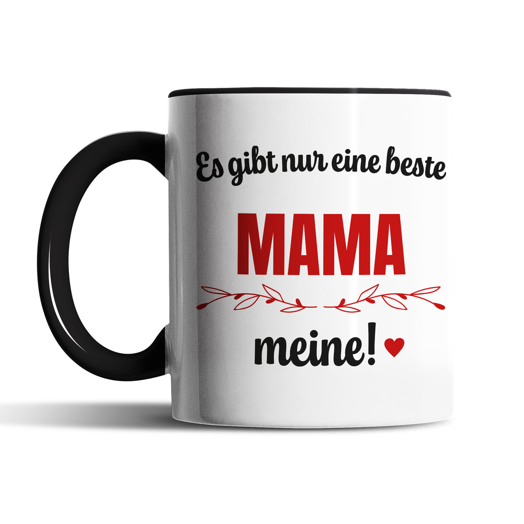 Tasse "Es gibt nur eine beste Mama" – Charmantes Geschenk für Mütter