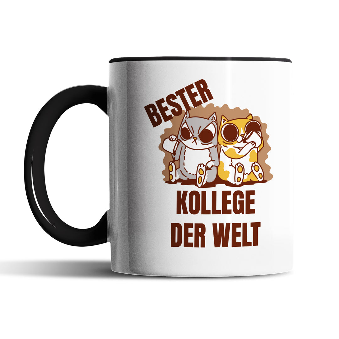 Tasse "Bester Kollege der Welt" – Perfektes Geschenk für Team & Kollegen