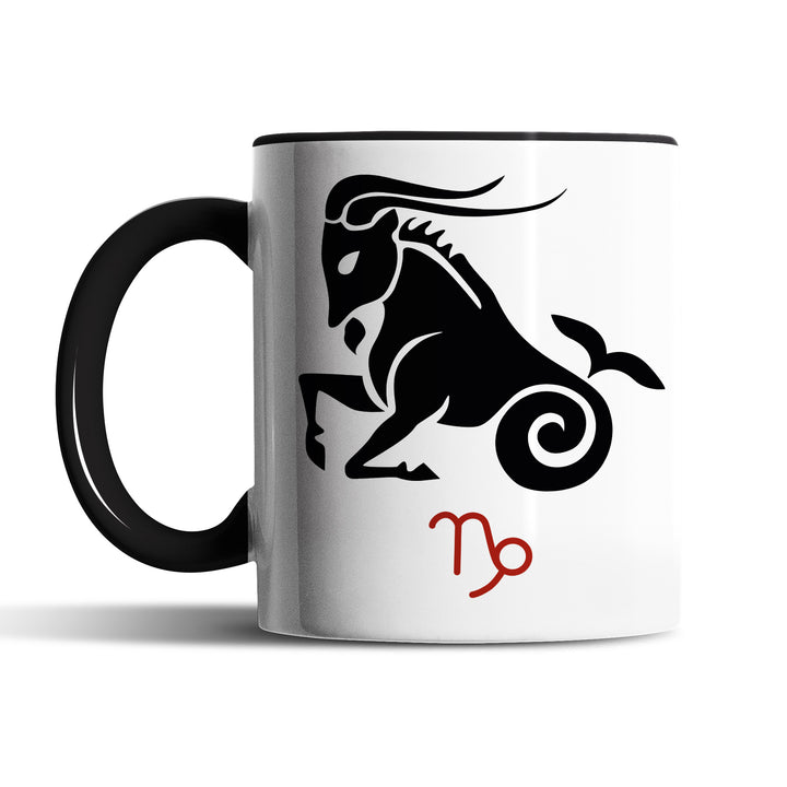 Tasse "Steinbock-Sternzeichen" – Zielstrebige Sternzeichen-Tasse für echte Steinböcke
