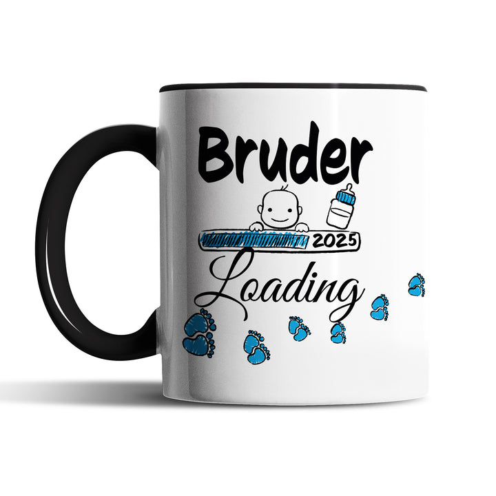 Lustige Tasse "Bruder Loading" – Charmantes Geschenk für werdende Brüder
