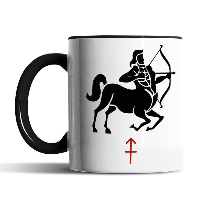 Tasse "Schütze-Sternzeichen" – Abenteuerliche Sternzeichen-Tasse für echte Schützen