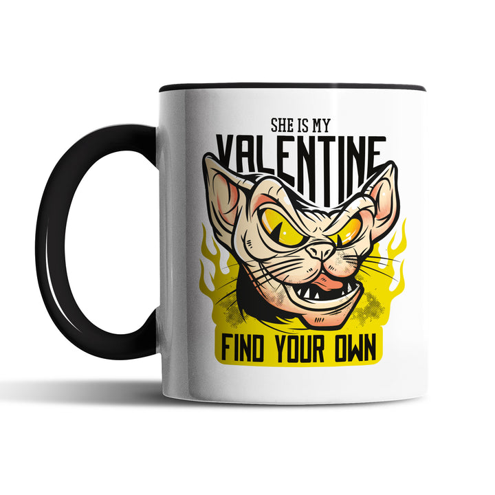 Lustige Tasse "My Valentine" – Witzige Geschenkidee für den Valentinstag