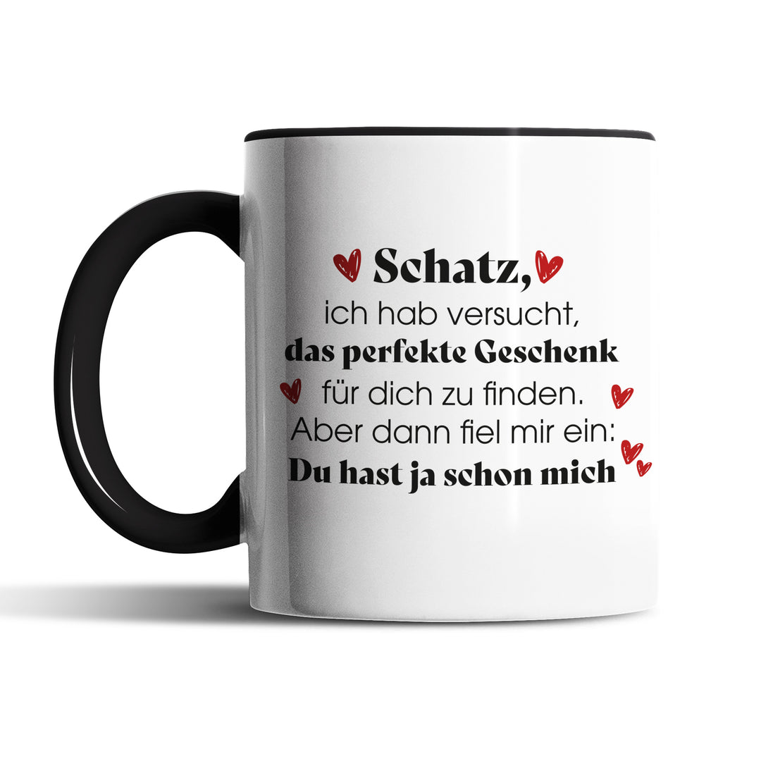 Tasse "Das perfekte Geschenk" – Vielseitige Geschenkidee für jeden Anlass