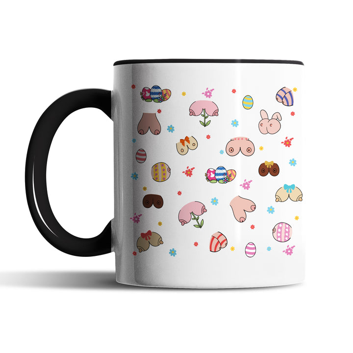 Lustige Tasse "Easter - Boobs" – Perfekt für freche Osterüberraschungen