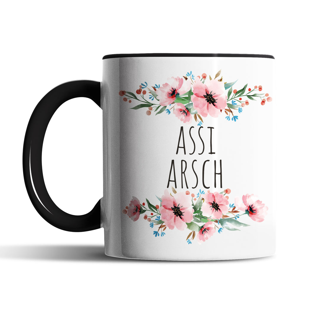 Tasse "Assi Arsch" – Freche Statement-Tasse für Sarkasmus-Liebhaber