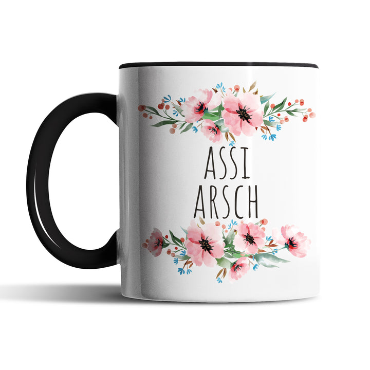 Tasse "Assi Arsch" – Freche Statement-Tasse für Sarkasmus-Liebhaber