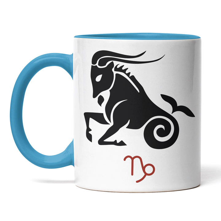 Tasse "Steinbock-Sternzeichen" – Zielstrebige Sternzeichen-Tasse für echte Steinböcke