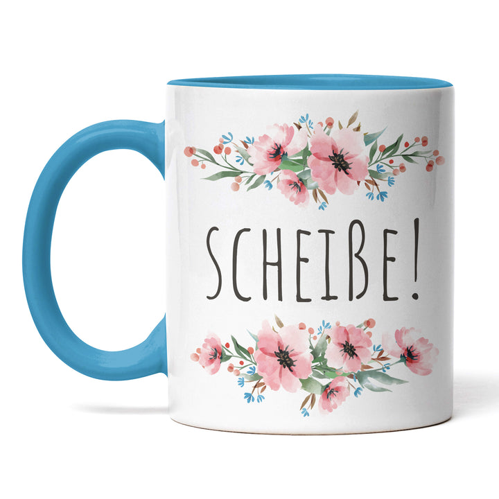 Tasse "Scheiße!" – Lustige Statement-Tasse für stressige Momente