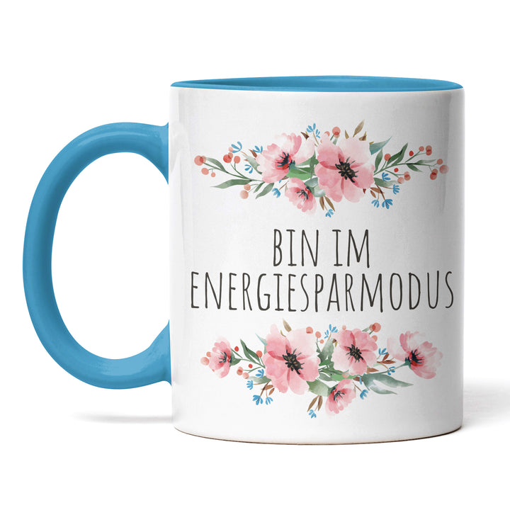 Tasse "Energiesparmodus" – Perfekte Statement-Tasse für Morgenmuffel & Gemütliche