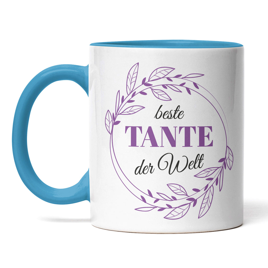 Tasse "Beste Tante der Welt" – Charmantes Geschenk für Tanten