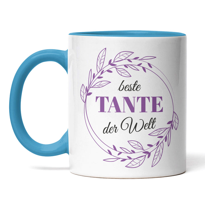 Tasse "Beste Tante der Welt" – Charmantes Geschenk für Tanten