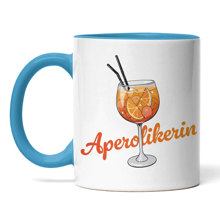 Lustige Tasse "Aperolikerin" – Charmantes Geschenk für Aperol-Fans