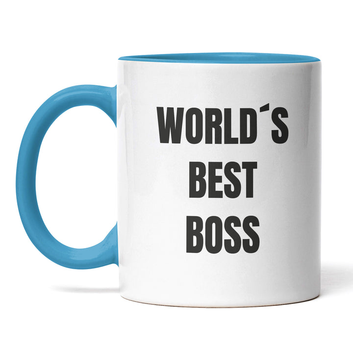 Tasse "World’s Best Boss" – Perfektes Geschenk für Chefs & Vorgesetzte