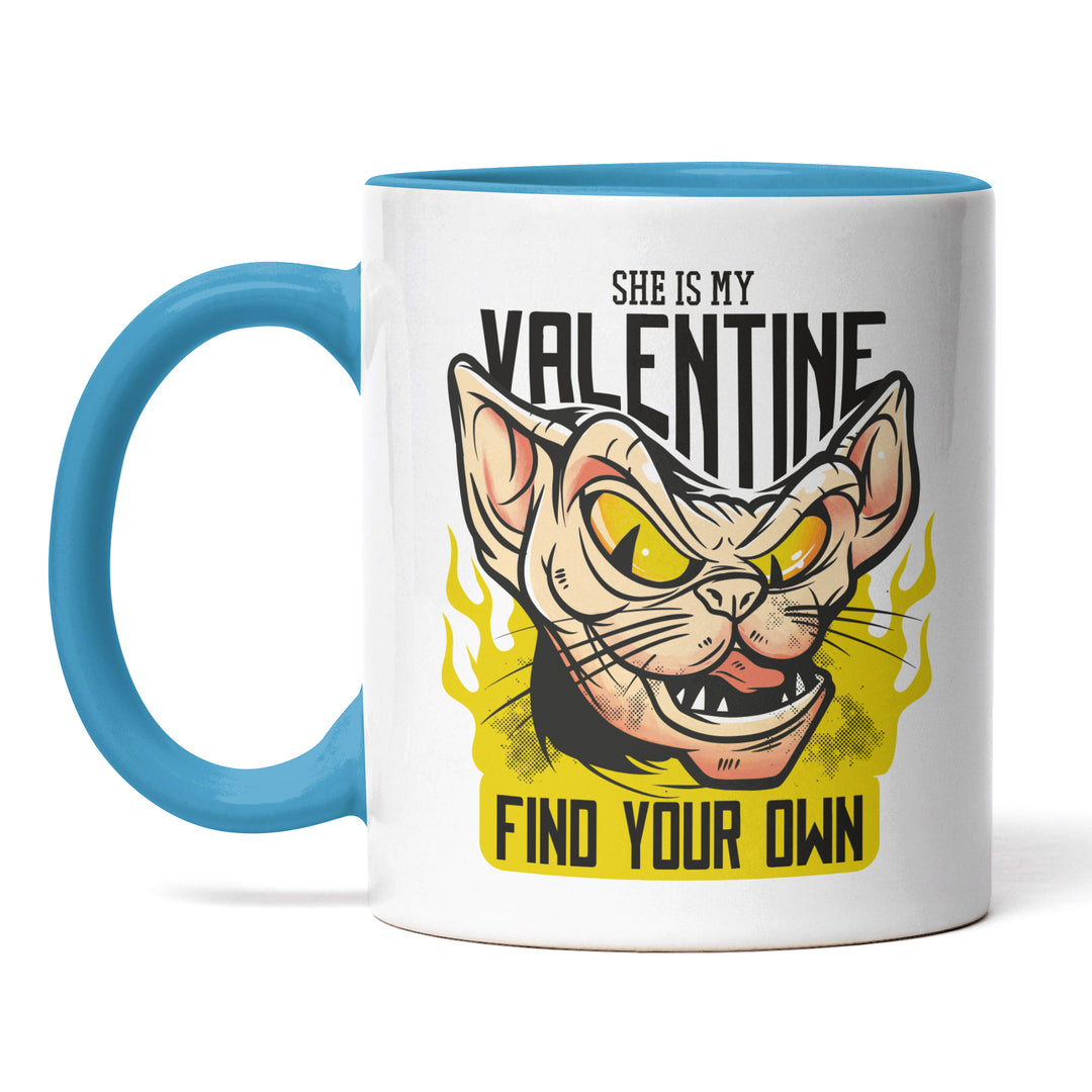 Lustige Tasse "My Valentine" – Witzige Geschenkidee für den Valentinstag