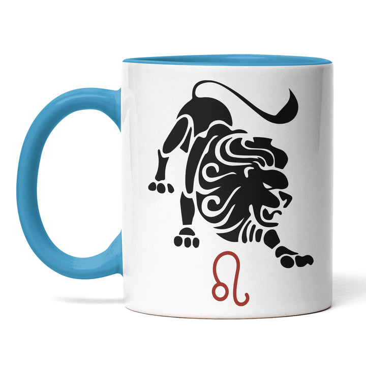 Tasse "Löwe-Sternzeichen" – Majestätische Sternzeichen-Tasse für echte Löwen
