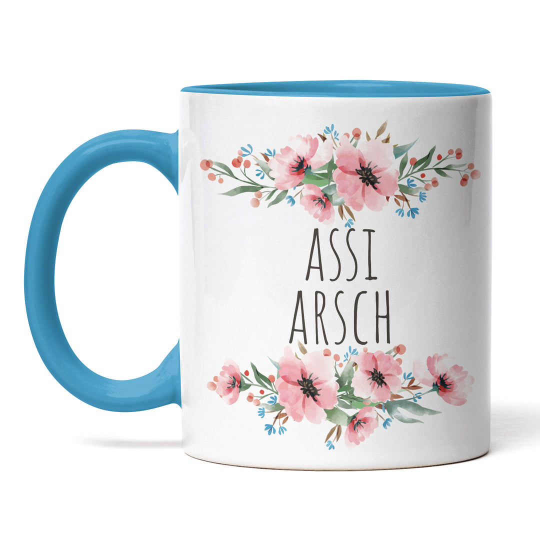 Tasse "Assi Arsch" – Freche Statement-Tasse für Sarkasmus-Liebhaber
