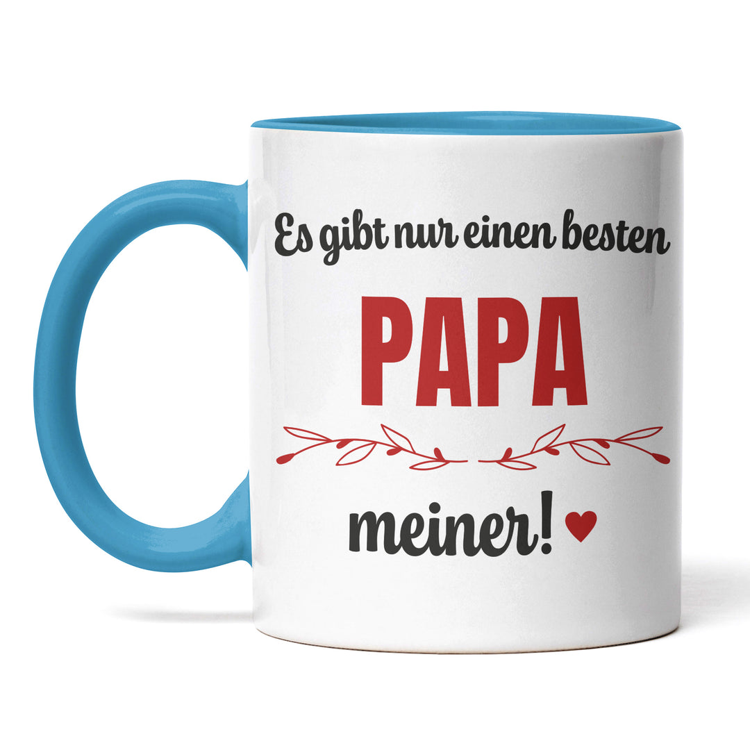 Tasse "Es gibt nur einen besten Papa" – Charmantes Geschenk für Väter