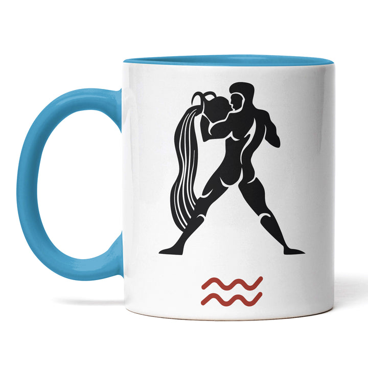 Tasse "Wassermann-Sternzeichen" – Kreative Sternzeichen-Tasse für echte Wassermänner