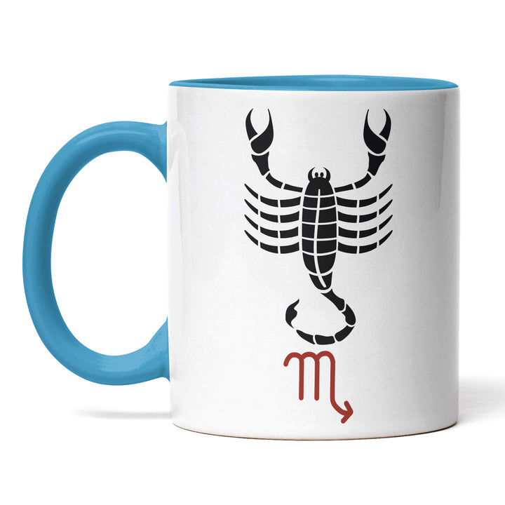 Tasse "Skorpion-Sternzeichen" – Mystische Sternzeichen-Tasse für echte Skorpione