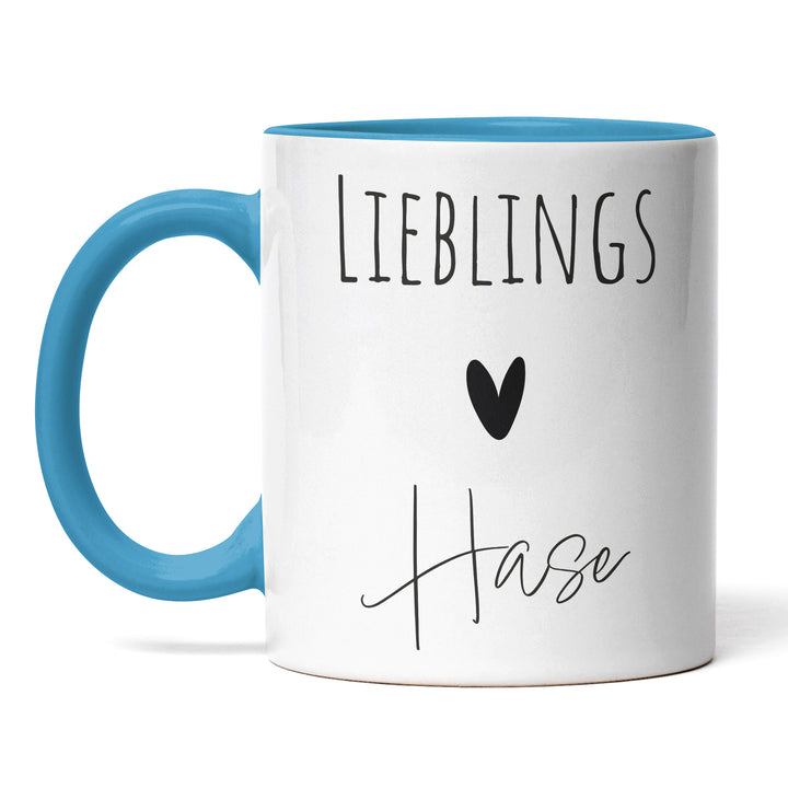 Tasse "Lieblings Hase" – Liebevolles Geschenk für Oster- und Hasenfans