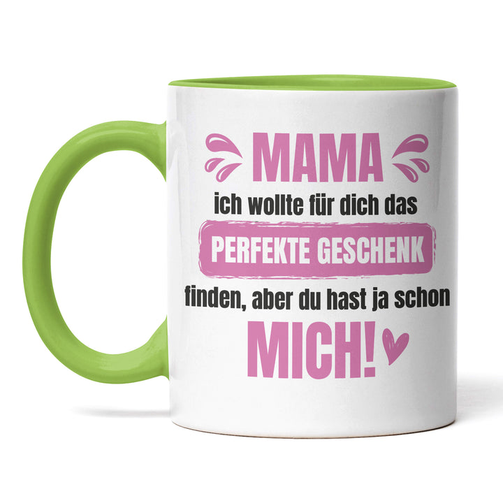 Lustige Tasse "Mama, das perfekte Geschenk" – Charmantes Geschenk für Mütter