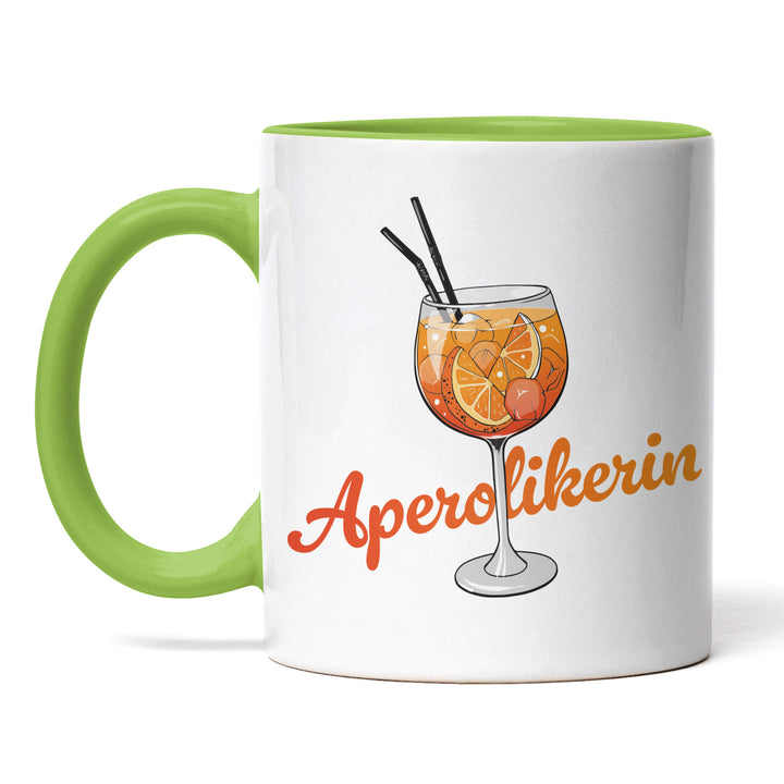 Lustige Tasse "Aperolikerin" – Charmantes Geschenk für Aperol-Fans