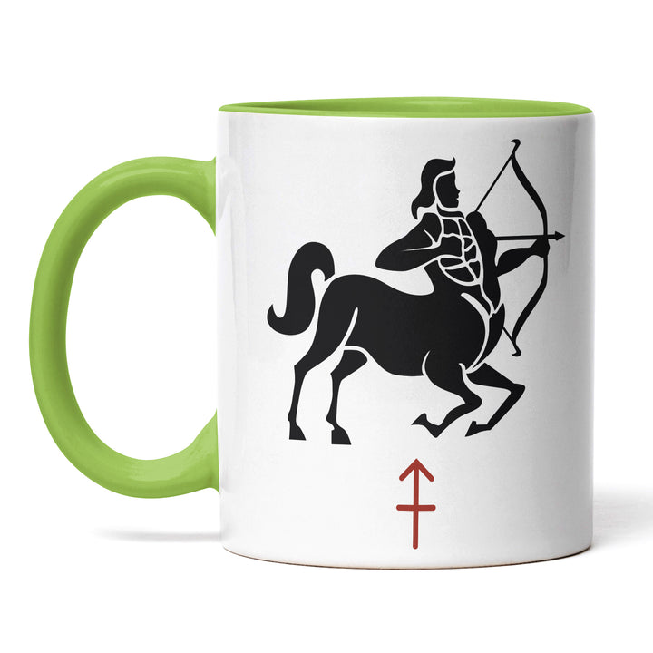 Tasse "Schütze-Sternzeichen" – Abenteuerliche Sternzeichen-Tasse für echte Schützen
