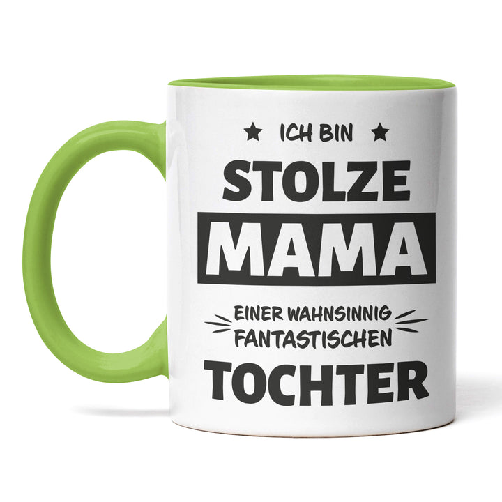 Tasse "Stolze Mama, fantastische Tochter" – Liebevolles Geschenk für Mütter