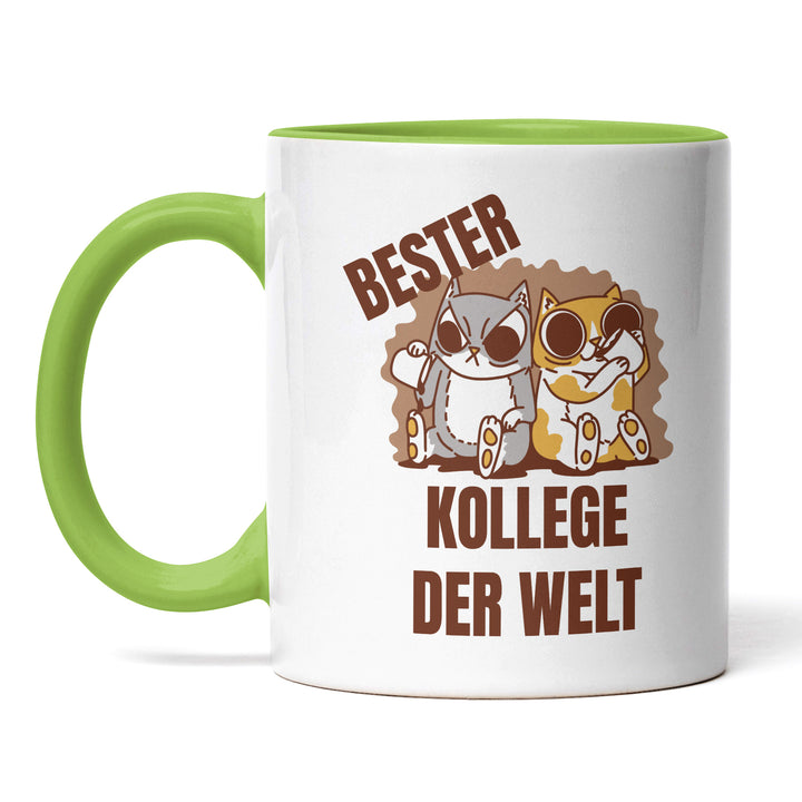Tasse "Bester Kollege der Welt" – Perfektes Geschenk für Team & Kollegen