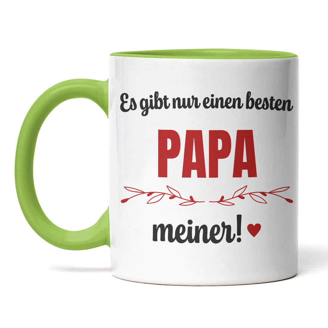 Tasse "Es gibt nur einen besten Papa" – Charmantes Geschenk für Väter