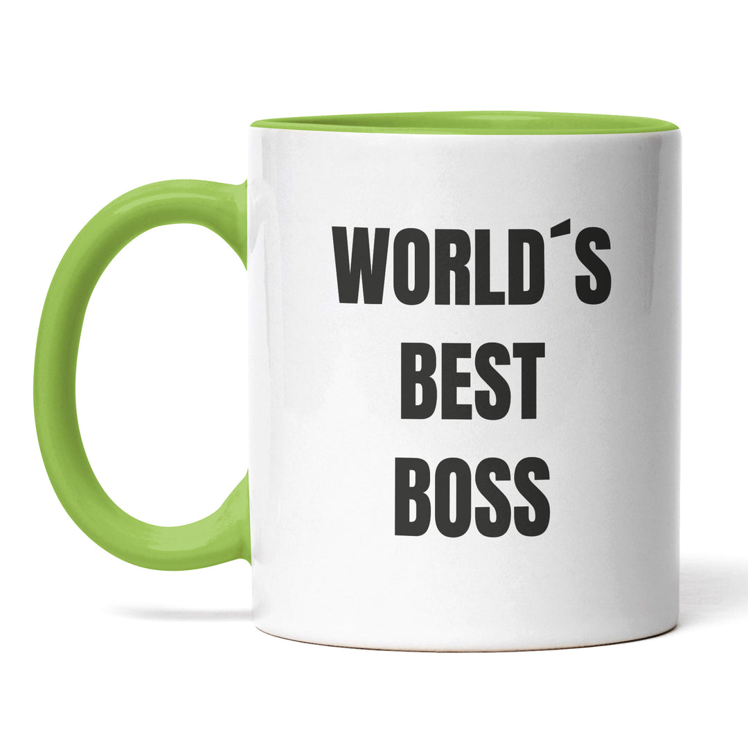 Tasse "World’s Best Boss" – Perfektes Geschenk für Chefs & Vorgesetzte