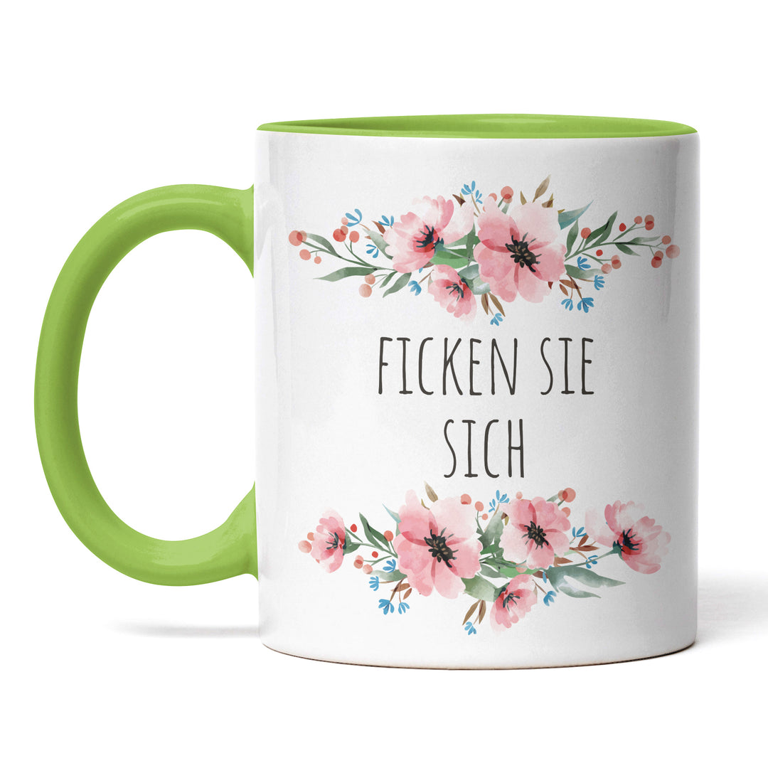 Tasse "Ficken Sie sich" – Perfektes Geschenk für Kaffeeliebhaber mit Humor